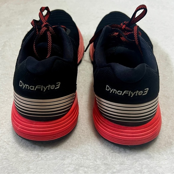 Asics Gel Women's Pink/Black Dynaflyte 3 Running Shoe- Size 7 - Picture 7 of 13